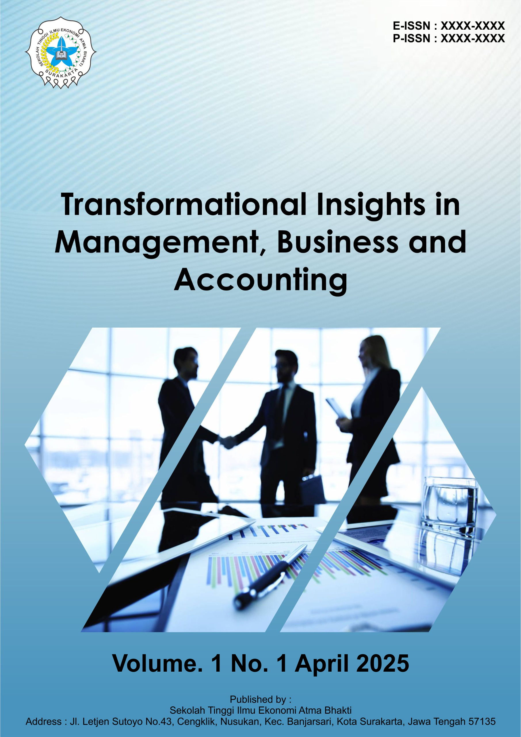 View Vol. 1 No. 1 (2025): April : Transformational Insights in Management, Business and Accounting